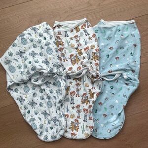 Aden Anais Swaddle (Set of 3) (0-3Months)